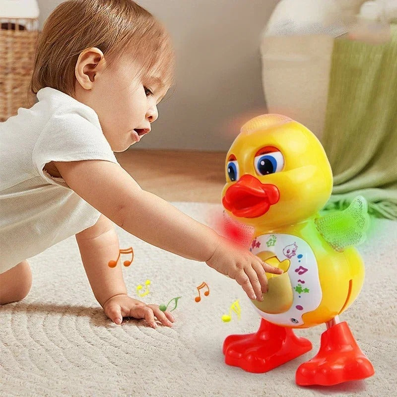 ברווז רוקד חשמלי לילדים – משחק מצחיק וצבעוני